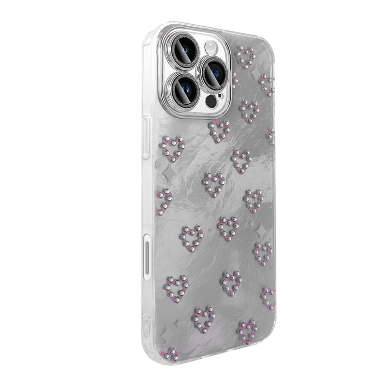 Apple iPhone 16 Pro Case Camera Protection Figured Zore Ponti Silicone Cover - 10