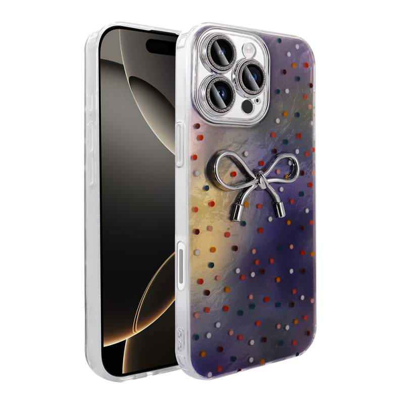 Apple iPhone 16 Pro Case Camera Protection Figured Zore Ponti Silicone Cover - 3