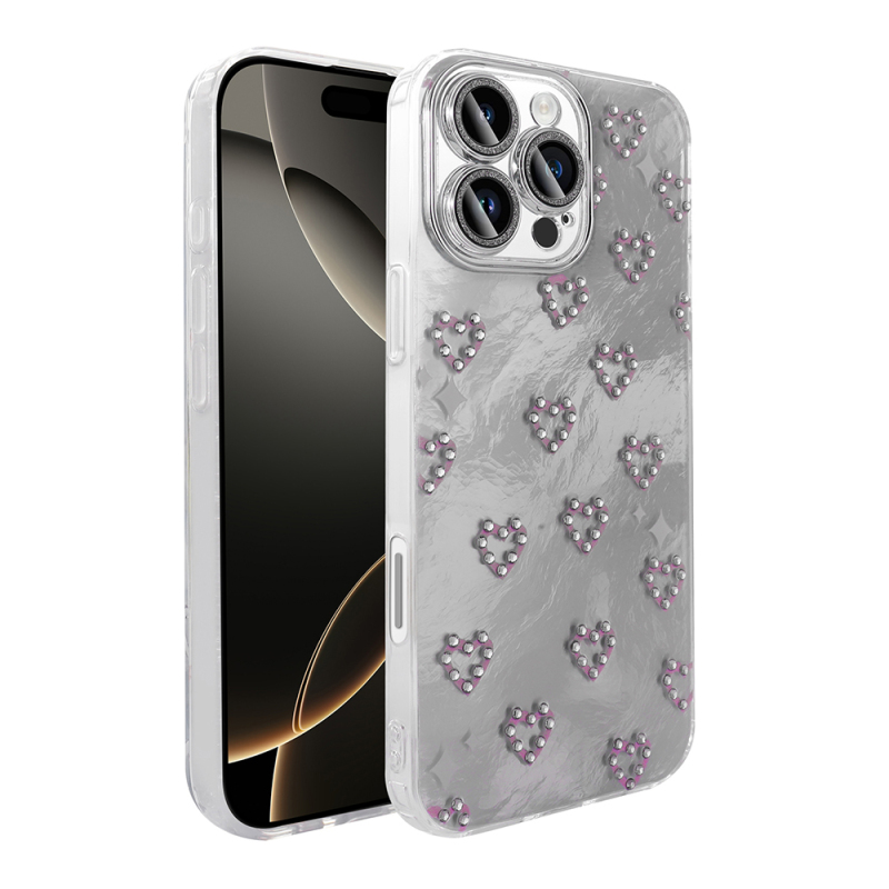Apple iPhone 16 Pro Case Camera Protection Figured Zore Ponti Silicone Cover - 4