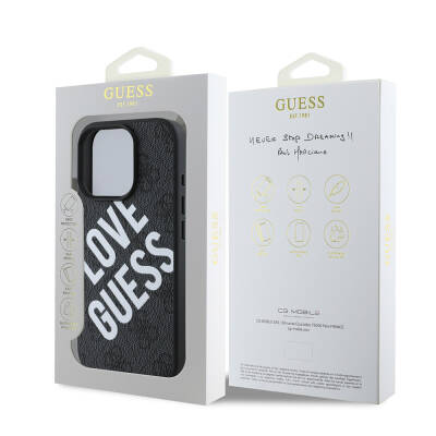 Apple iPhone 16 Pro Case Guess Original Licensed Big Love Guess Cover - 8