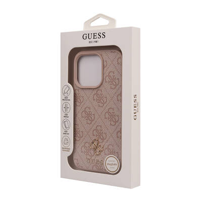 Apple iPhone 16 Pro Case Guess Original Licensed Small 4G Classic Cover - 6