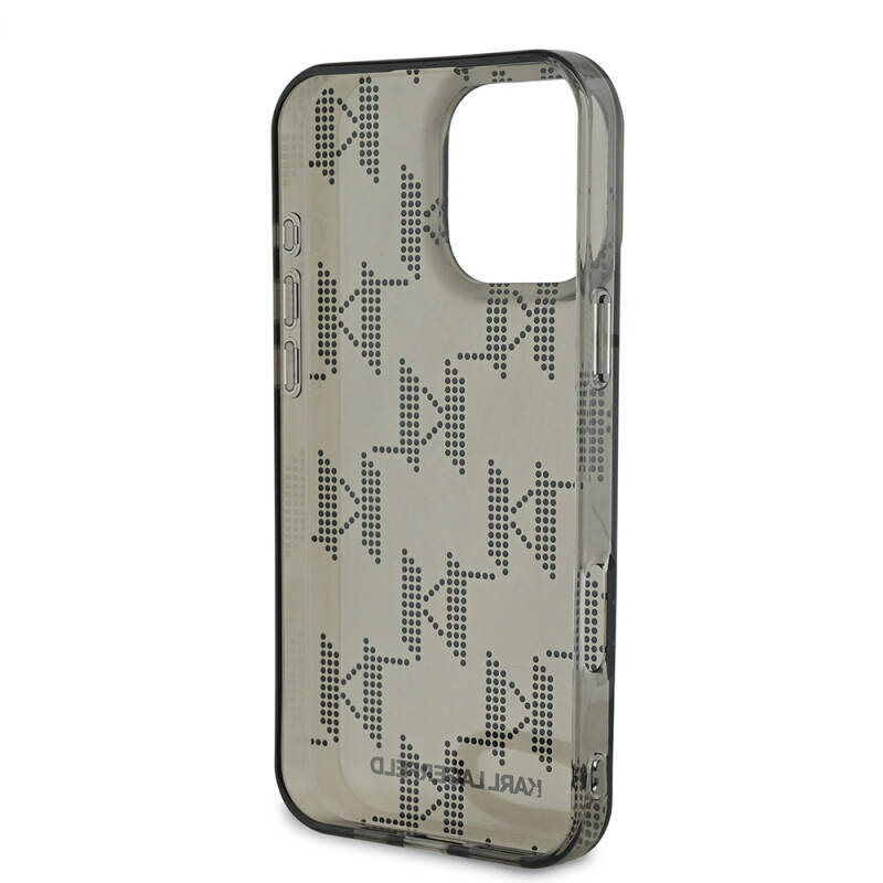 Apple iPhone 16 Pro Case Karl Lagerfeld Original Licensed Pattern Cord Cover - 7