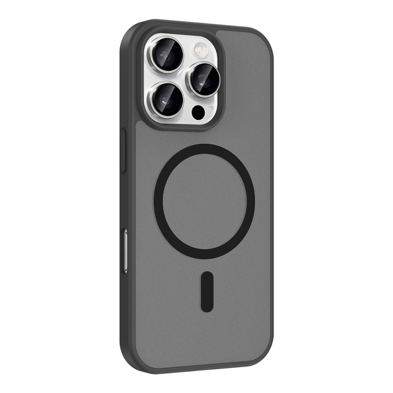 Apple iPhone 16 Pro Case M-safe Charging Feature Zore Ballet Flat Cover - 16