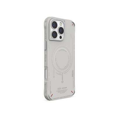 Apple iPhone 16 Pro Case Magsafe Charging Featured Metal Camera Frame Skinarma Mecha Series Cover - 15