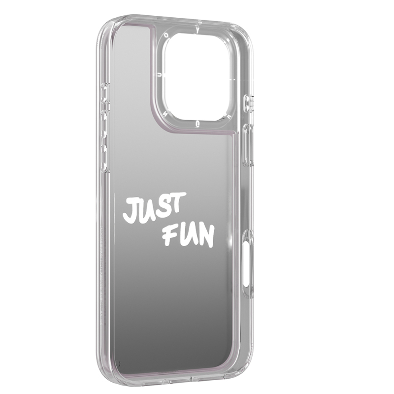 Apple iPhone 16 Pro Case Mirrored and Beaded Design Youngkit Jump Series Cover - 5