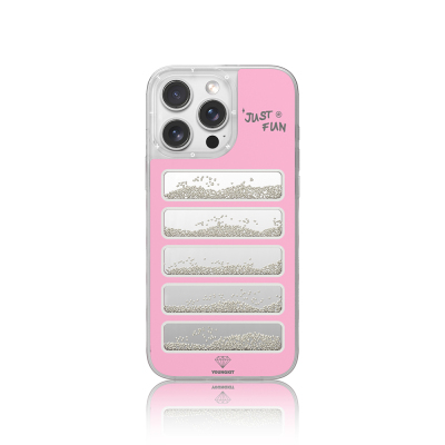 Apple iPhone 16 Pro Case Mirrored and Beaded Design Youngkit Jump Series Cover - 7