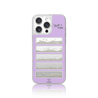 Apple iPhone 16 Pro Case Mirrored and Beaded Design Youngkit Jump Series Cover - 8
