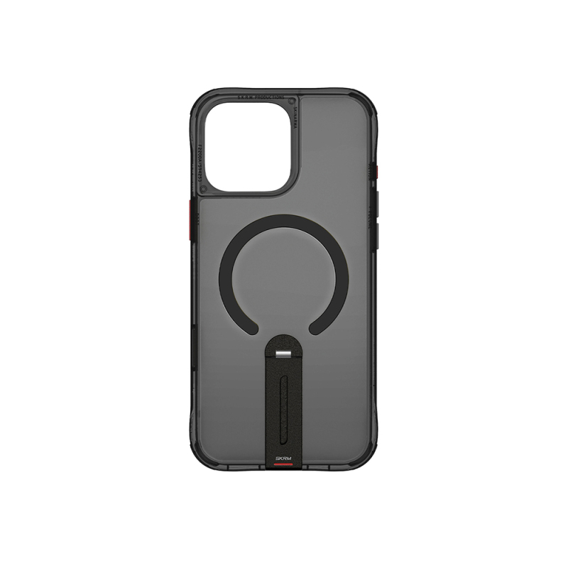 Apple iPhone 16 Pro Case Skinarma Helix Cover with Magsafe Charging Feature and 360 Degree Rotatable Stand - 8