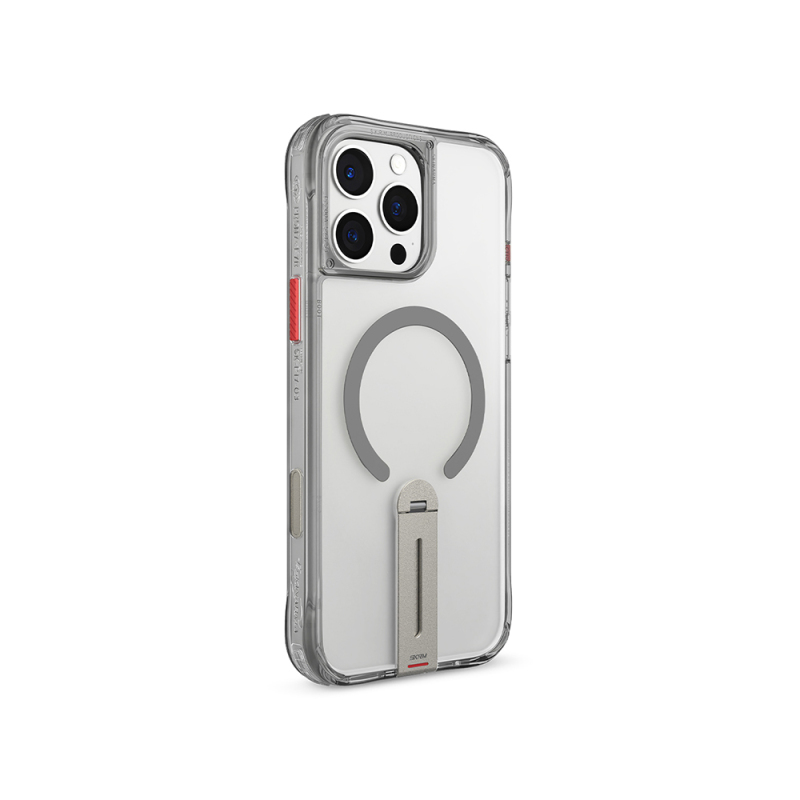 Apple iPhone 16 Pro Case Skinarma Helix Cover with Magsafe Charging Feature and 360 Degree Rotatable Stand - 10