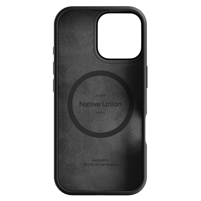 Apple iPhone 16 Pro Case with M-safe Charging Feature, Leather Look, Native Union 2024 Active Series Cover - 3