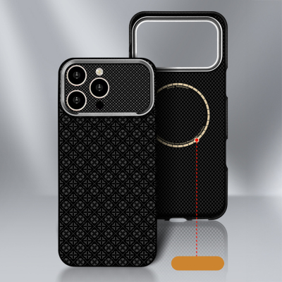Apple iPhone 16 Pro Case with M-Safe Charging Feature Zore Paris Velix Hard PC Cover - 15