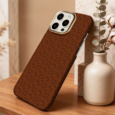 Apple iPhone 16 Pro Case with M-Safe Charging Feature, Zore Vax Hard PC Cover - 7