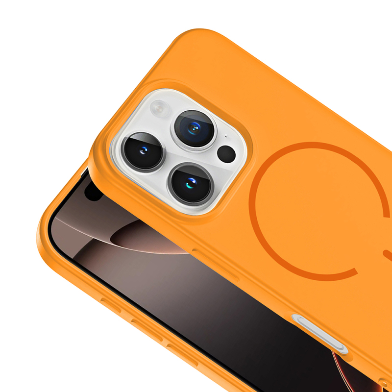 Apple iPhone 16 Pro Case Zore Meta Cover with M-safe Charging Feature - 18