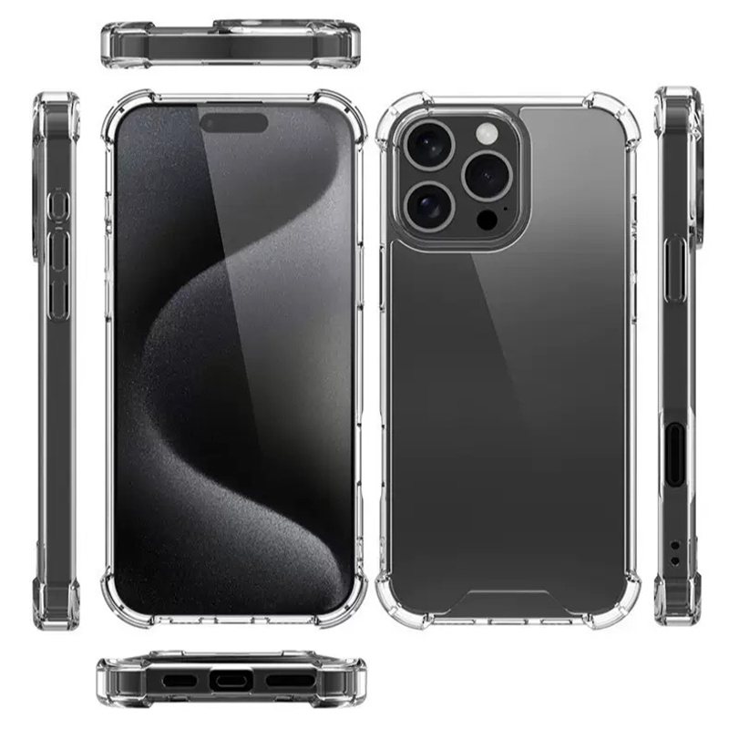 Apple iPhone 16 Pro Case Zore Nitro Anti Shock Silicone - 3