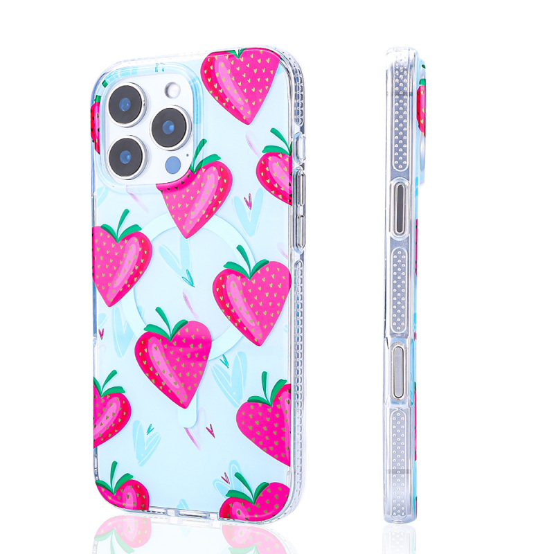Apple iPhone 16 Pro Case Zore Stilo Cover with Magsafe Charging Feature - 7