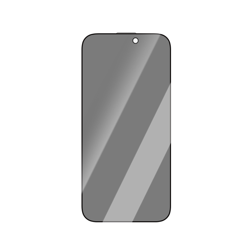 Apple iPhone 16 Pro CaseWorld 0.25mm Privacy 3D Temperli Cam Ekran Koruyucu - 4