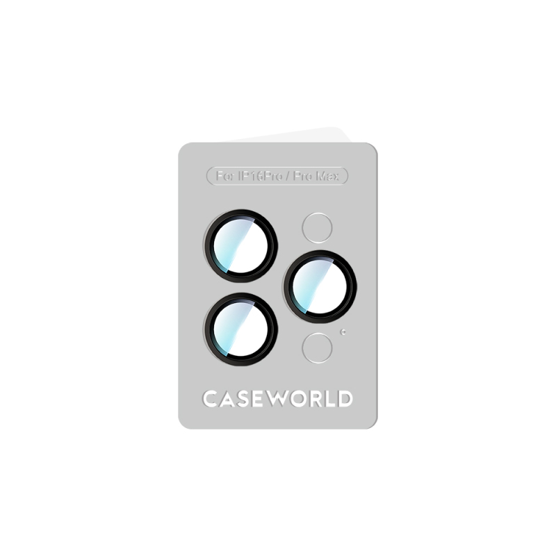 Apple iPhone 16 Pro CaseWorld Alloy Serisi Oleofobik Anti Reflective Kamera Lens Koruyucu - 18