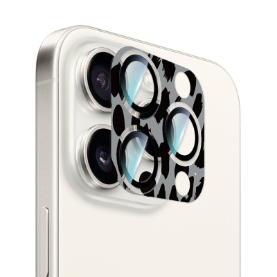 Apple iPhone 16 Pro CaseWorld Crystal Color Serisi Full Kamera Lens Koruyucu - 1