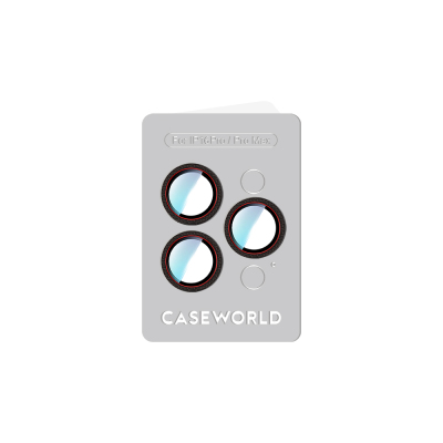 Apple iPhone 16 Pro CaseWorld Karbon Fiber Serisi Anti Reflective Ultra Clear Kamera Lens Koruyucu - 9