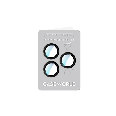Apple iPhone 16 Pro CaseWorld Sapphire Serisi Anti Reflective Lens Koruyucu - 15