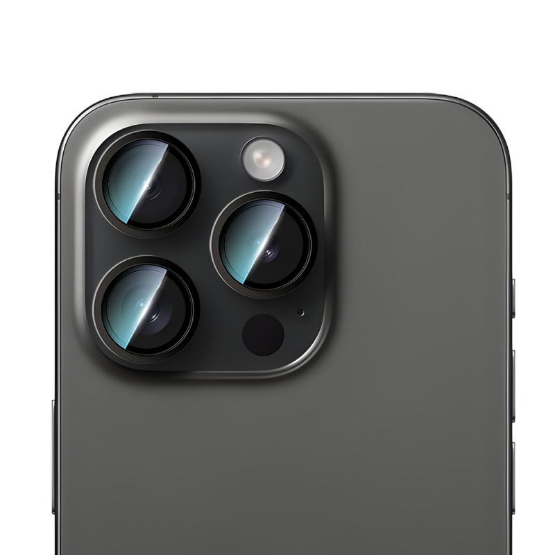 Apple iPhone 16 Pro CaseWorld Sapphire Serisi Anti Reflective Lens Koruyucu - 3