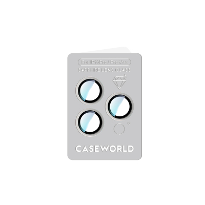 Apple iPhone 16 Pro CaseWorld Sapphire Serisi Anti Reflective Lens Koruyucu - 16