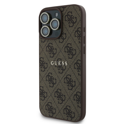 Apple iPhone 16 Pro Guess Orjinal Lisanslı Kılıf + Ekran Koruyucu + Lens Koruyucu 3in1 Aksesuar Seti - 13