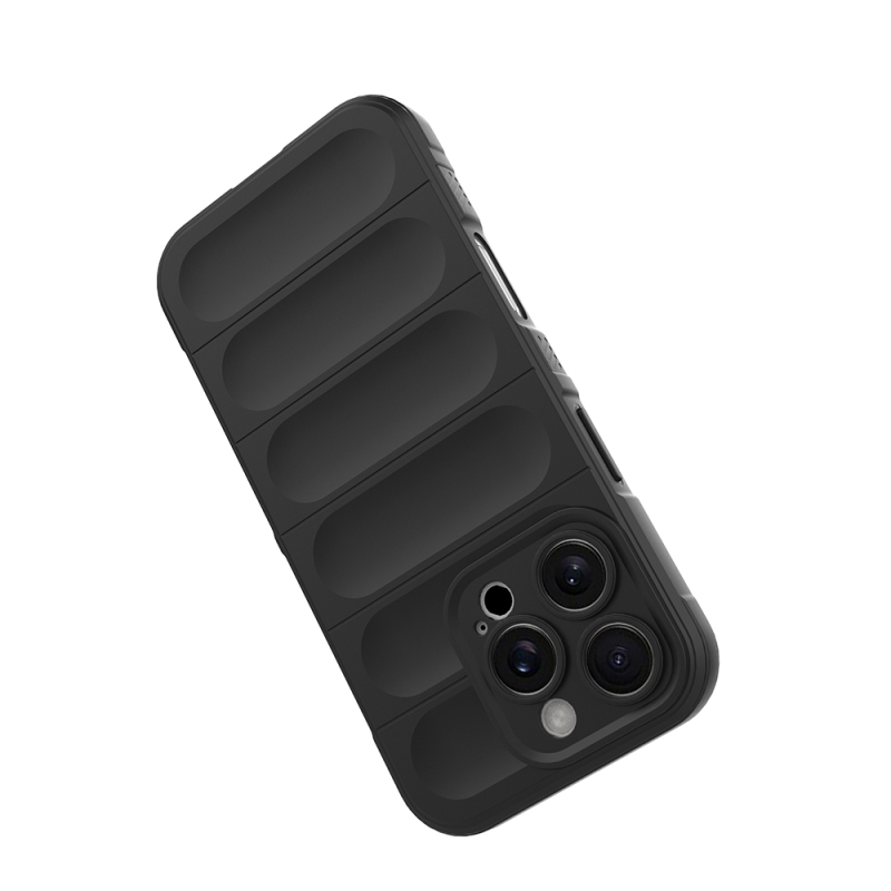 Apple iPhone 16 Pro Kılıf Esnek TPU Oyuklu Arka Yüzey Tasarımlı Zore Etnik Silikon Kapak - 8