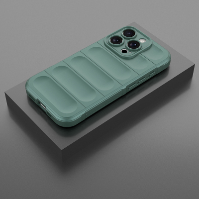 Apple iPhone 16 Pro Kılıf Esnek TPU Oyuklu Arka Yüzey Tasarımlı Zore Etnik Silikon Kapak - 21