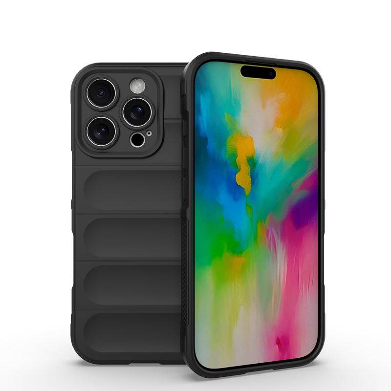 Apple iPhone 16 Pro Kılıf Esnek TPU Oyuklu Arka Yüzey Tasarımlı Zore Etnik Silikon Kapak - 2