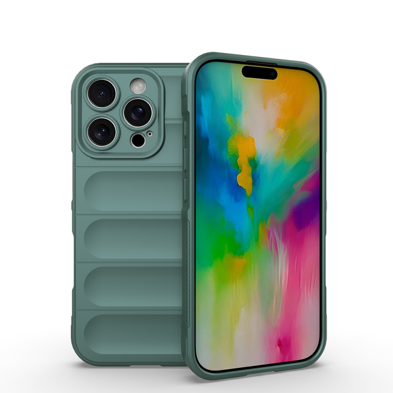 Apple iPhone 16 Pro Kılıf Esnek TPU Oyuklu Arka Yüzey Tasarımlı Zore Etnik Silikon Kapak - 4