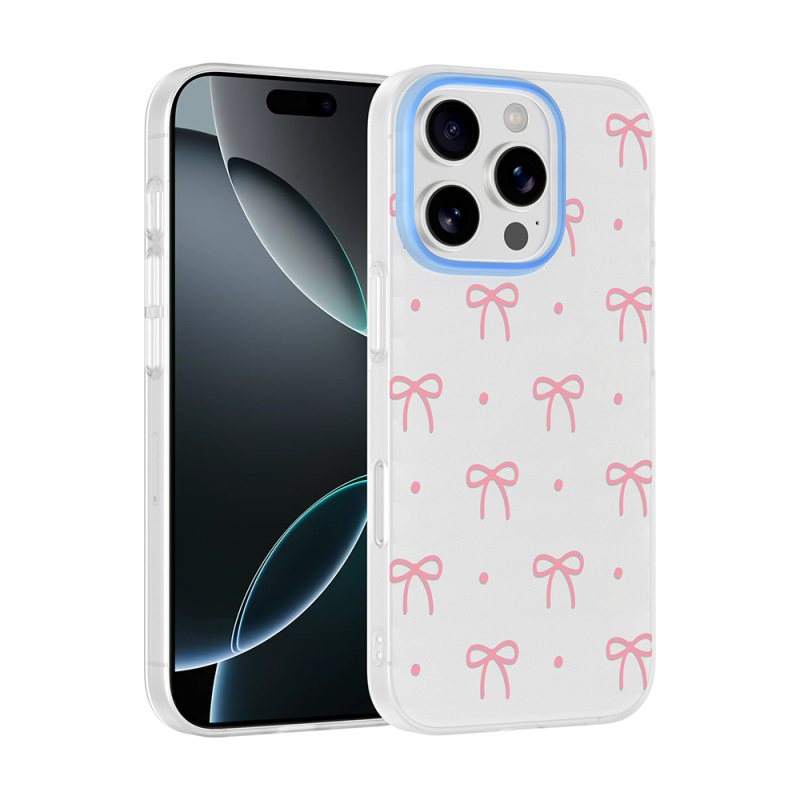 Apple iPhone 16 Pro Kılıf Kamera Korumalı Desenli Zore Klip Kapak - 3