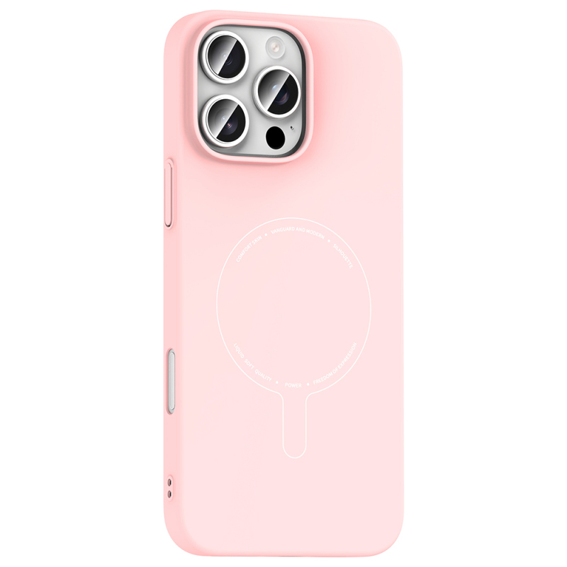 Apple iPhone 16 Pro Kılıf M-Safe Şarj Özellikli Kamera Korumalı Zore Elio Sert PC Kapak - 15