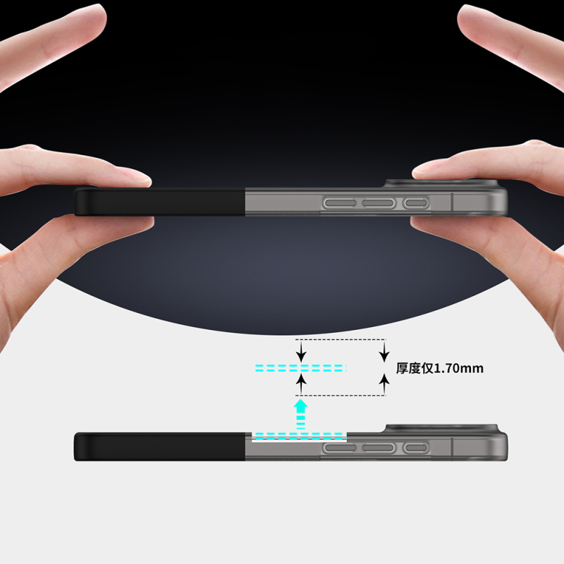 Apple iPhone 16 Pro Kılıf M-Safe Şarj Özellikli Mıknatıslı Zore Duble Kapak - 6
