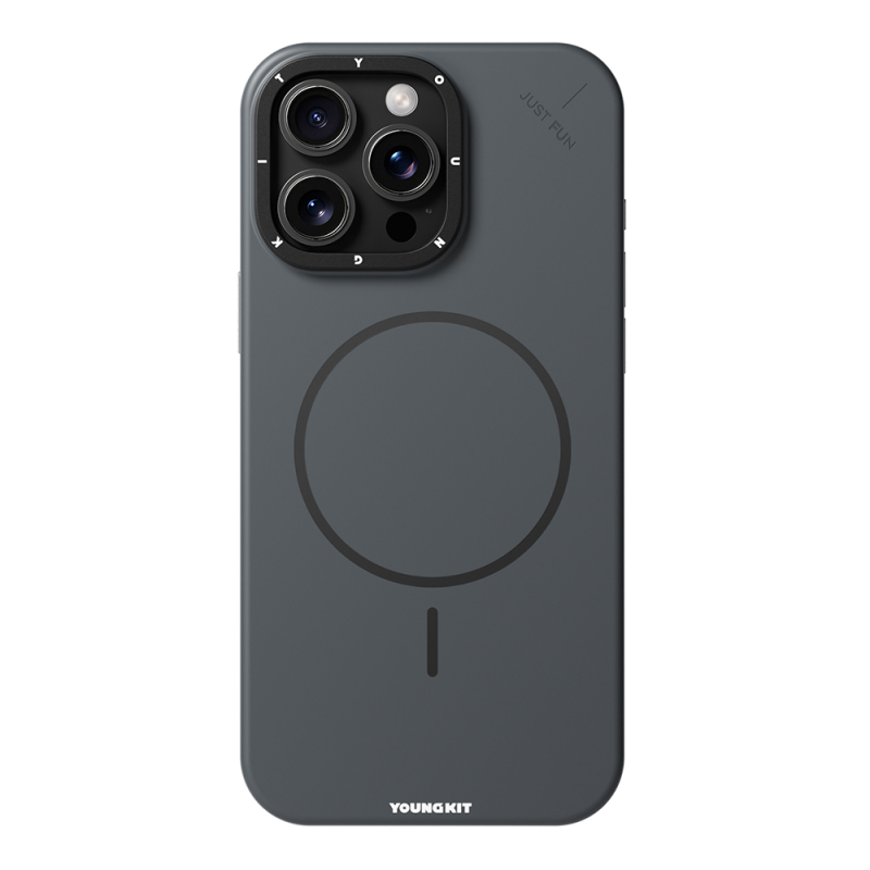 Apple iPhone 16 Pro Kılıf M-safe Şarj Özellikli Youngkit Dynamag Serisi Kapak - 2