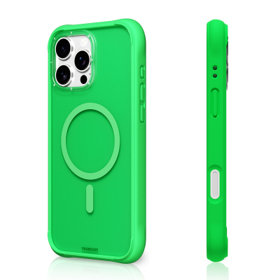 Apple iPhone 16 Pro Kılıf M-safe Şarj Özellikli Youngkit Macaroon Serisi Kapak - 14