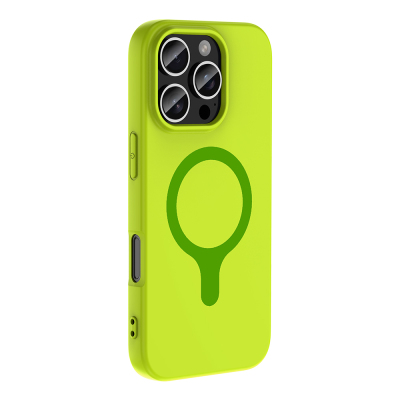 Apple iPhone 16 Pro Kılıf M-Safe Şarj Özellikli Zore Aris Silikon Kapak - 3