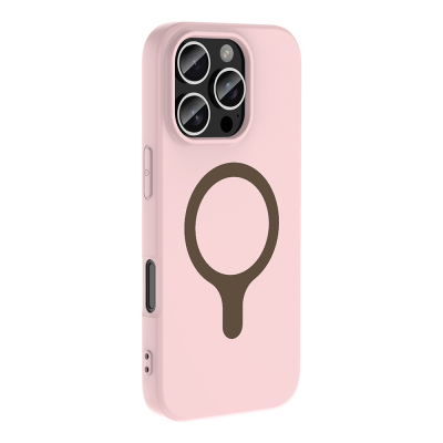 Apple iPhone 16 Pro Kılıf M-Safe Şarj Özellikli Zore Aris Silikon Kapak - 9