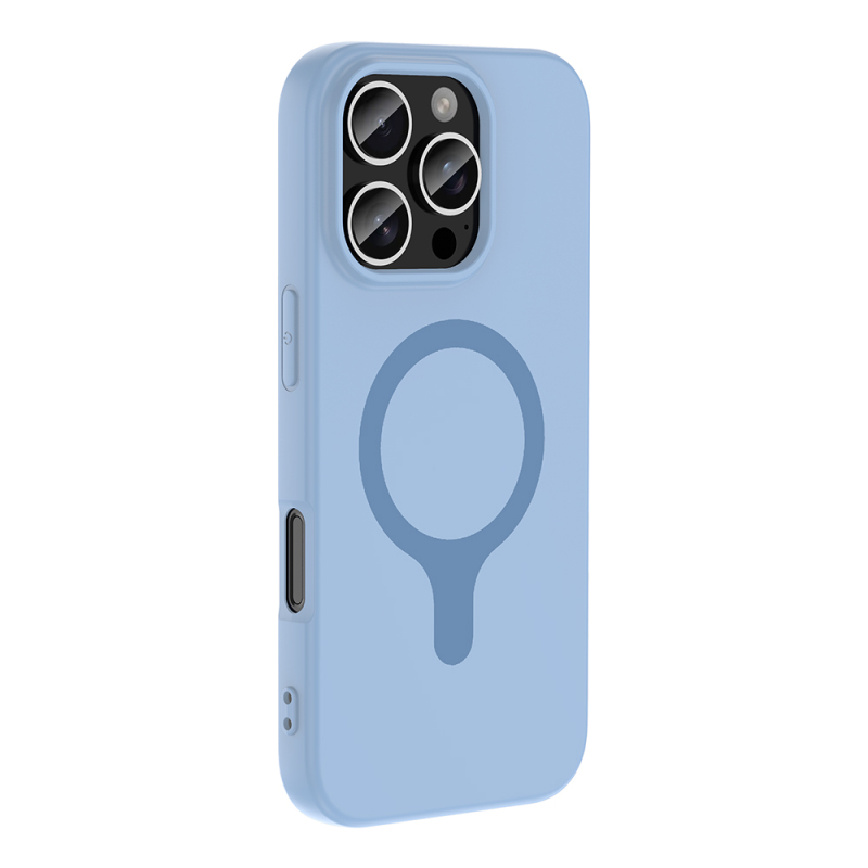 Apple iPhone 16 Pro Kılıf M-Safe Şarj Özellikli Zore Aris Silikon Kapak - 12