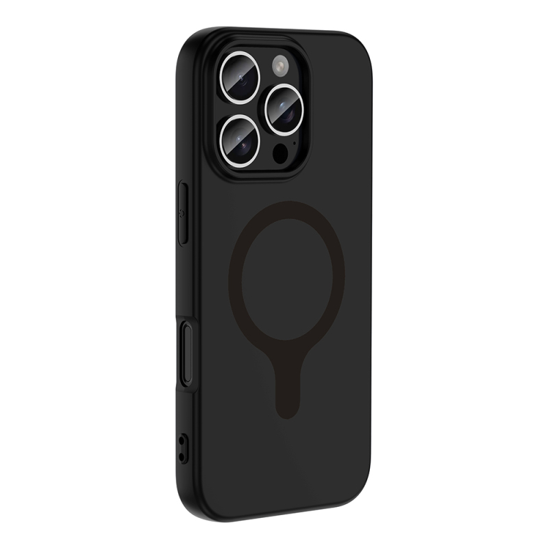 Apple iPhone 16 Pro Kılıf M-Safe Şarj Özellikli Zore Aris Silikon Kapak - 30