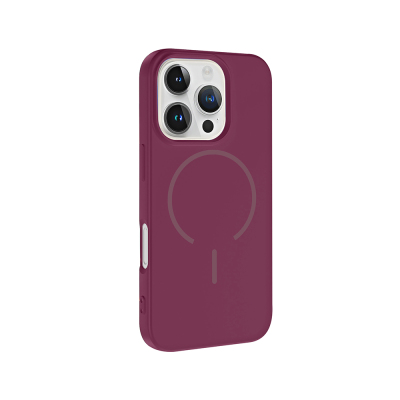 Apple iPhone 16 Pro Kılıf M-safe Şarj Özellikli Zore Meta Kapak - 13