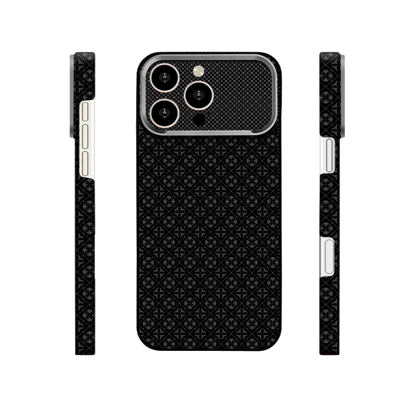 Apple iPhone 16 Pro Kılıf M-Safe Şarj Özellikli Zore Paris Velix Sert PC Kapak - 4