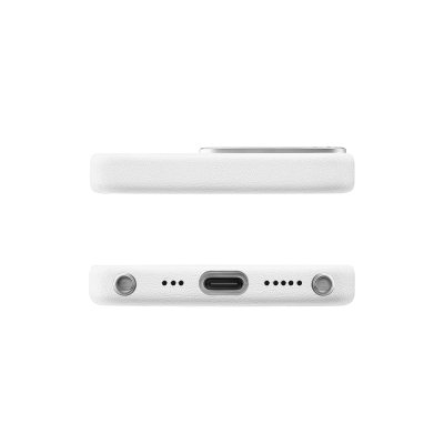 Apple iPhone 16 Pro Kılıf Magsafe Şarj Özellikli Suni Deri Tasarımlı Pynana Starry Serisi Kapak - 5