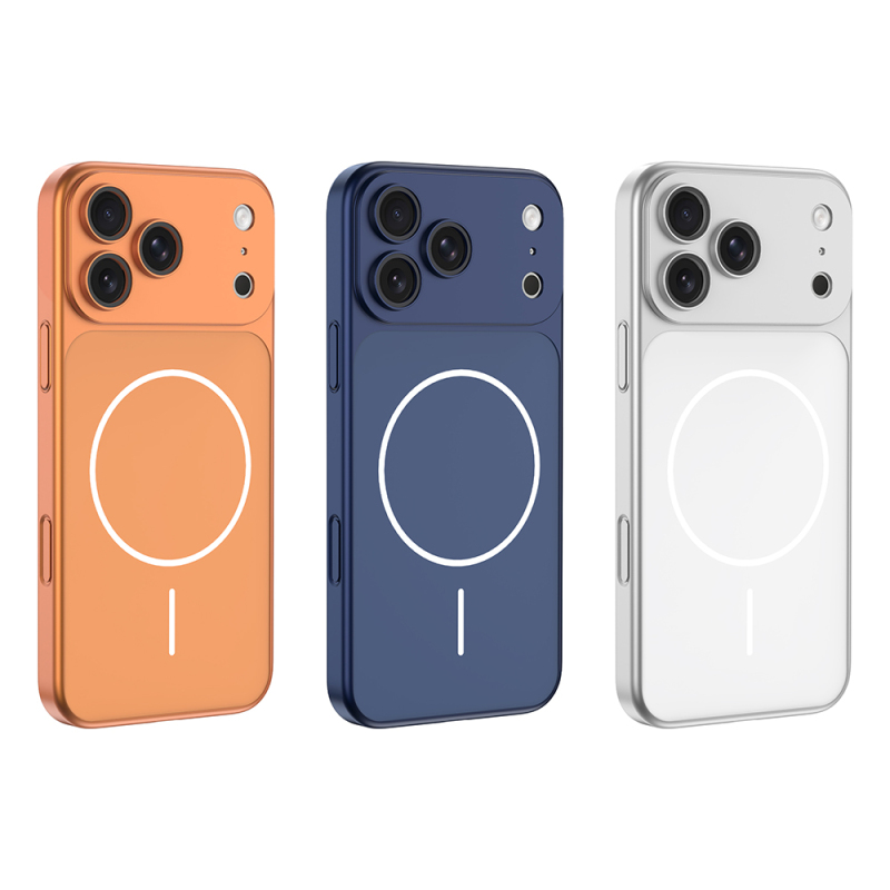 Apple iPhone 16 Pro Kılıf Zore M-Safe Şarj Özellikli Kamera Korumalı Spark Kapak - 11