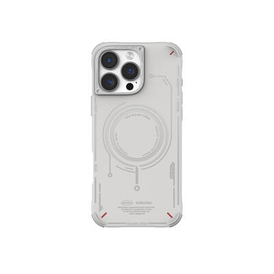 Apple iPhone 16 Pro Magsafe Charging Featured Metal Camera Frame Skinarma Mecha Series Cover - 3