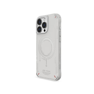 Apple iPhone 16 Pro Magsafe Charging Featured Metal Camera Frame Skinarma Mecha Series Cover - 10