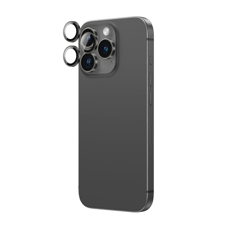 Apple iPhone 16 Pro Max Amazingthing Anti Reflective Kamera Lens Koruyucu + Kolay Uygulama Aparatlı - 7