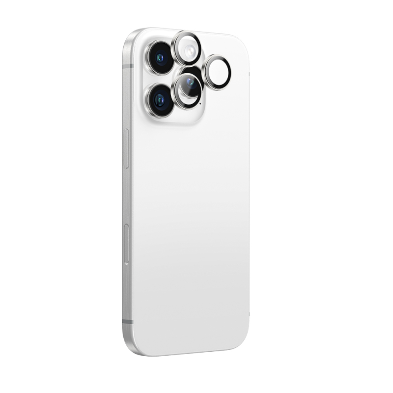 Apple iPhone 16 Pro Max Amazingthing Anti Reflective Kamera Lens Koruyucu + Kolay Uygulama Aparatlı - 4