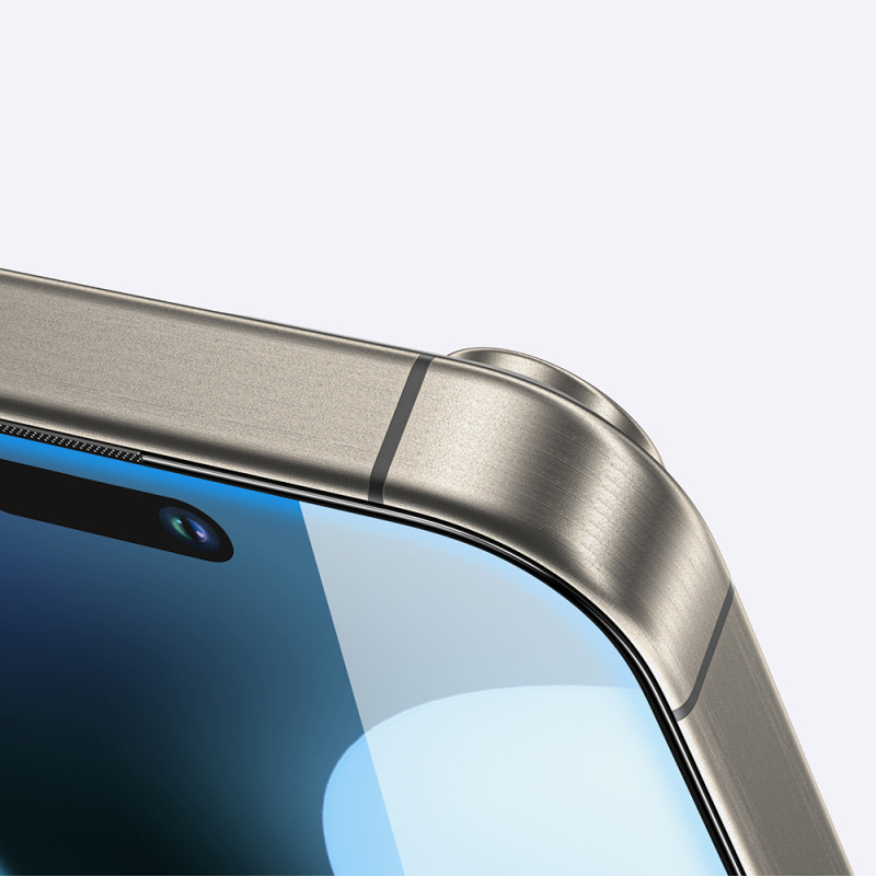 Apple iPhone 16 Pro Max Amazingthing Titan Parmak İzi Bırakmayan Temperli Cam Ekran Koruyucu - 9