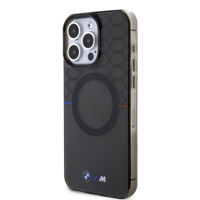 Apple iPhone 16 Pro Max Case BMW Magsafe Charging Feature Transparent M Design Original Licensed Cover - 3